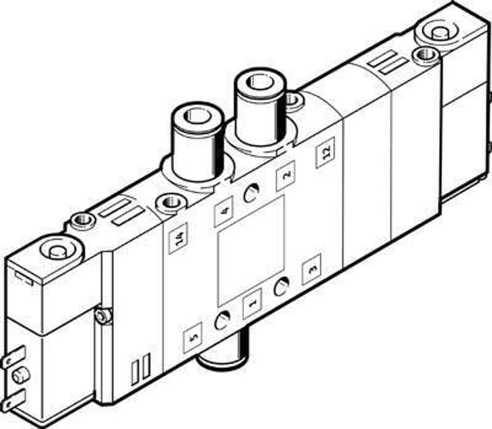 CPE10-M1BH-5/3B-QS4-B Распределитель с электроуправлением