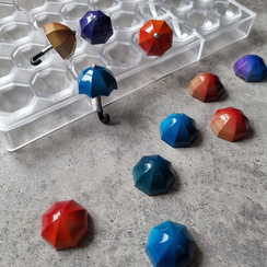 608 | Форма для шоколадных изделий (275*175 мм)