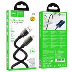 Кабель USB на Lightning Hoco U143 (black) (Краснодар склад)