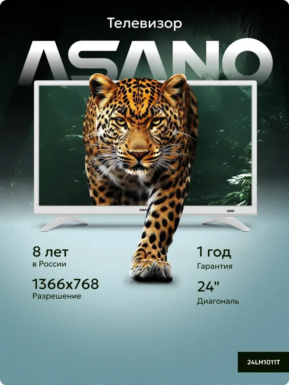 Телевизор LED 24LH1011T 24", HD
