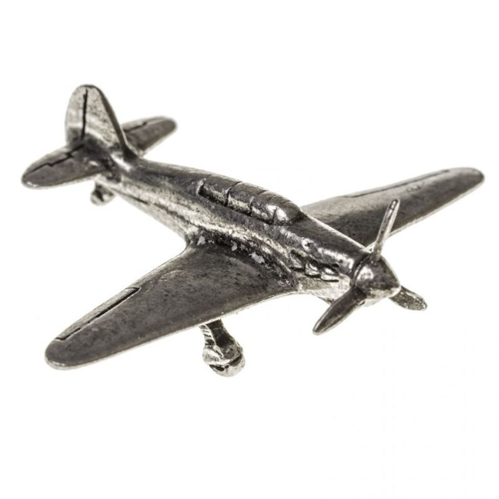 Фигурка литая Истребитель олово, в подарочной упаковке FLY-02