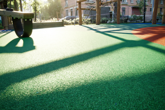 Уличные покрытия для дорожек, спортивных и детских площадок