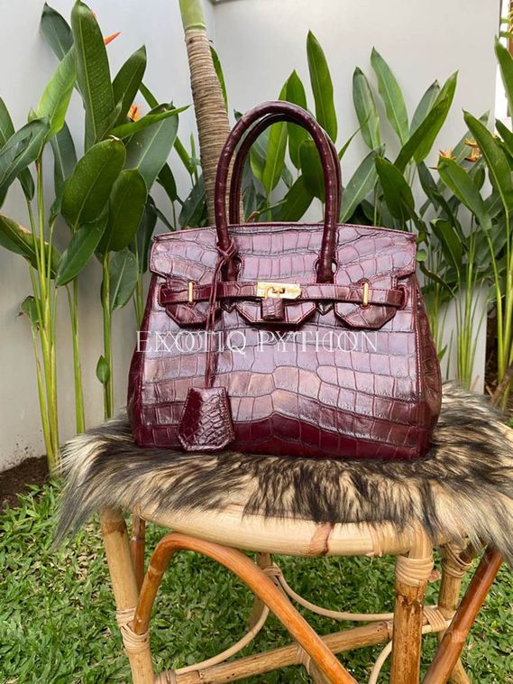 Женская сумка из кожи крокодила BG-508