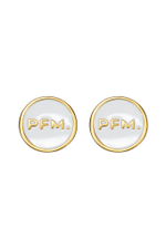 Серьги PFM.