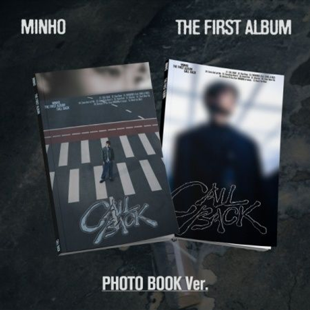 Альбом MINHO - CALL BACK 1st Album PHOTOBOOK RANDOM Version