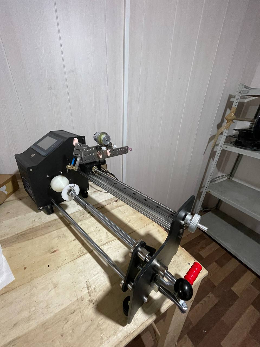 Окопный станок с лазером (внутренняя размотка)