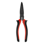 Длинногубцы изогнутые Black Nickel, 200 мм, двухкомпонентные рукоятки Matrix