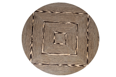 Стол журнальный 140х42см Garda Decor Zebrano