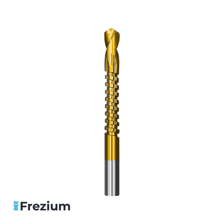 Сверло-фреза (6 мм; HSS-TiN)