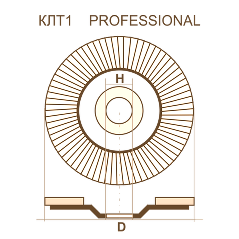 Круг КЛТ1 125х22,23 (PROM CERAMIC)