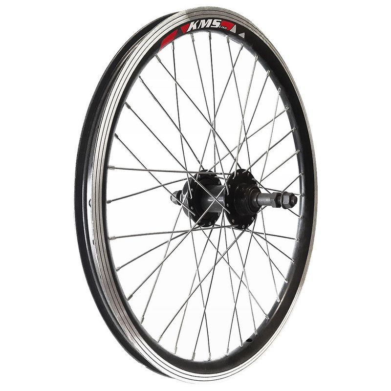 Колесо KMS заднее для дискового скоростного велосипеда 20