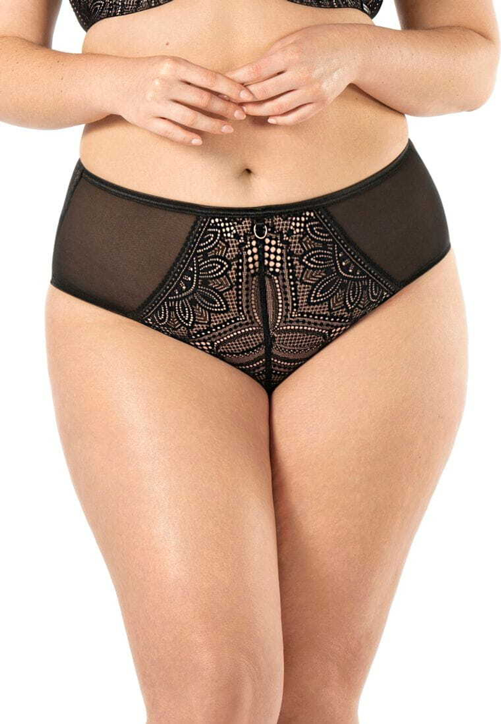 Трусики-слипы с высокой линией талии Desire (Размер: XXL) (Цвет: красный)