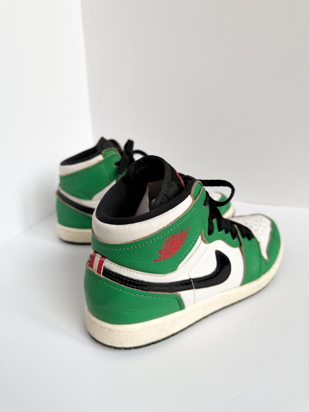 Кожаные кеды Nike Air Jordan, 35