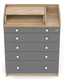 Комод Sweet Baby Marsala 427191 Дуб канзас/антрацит