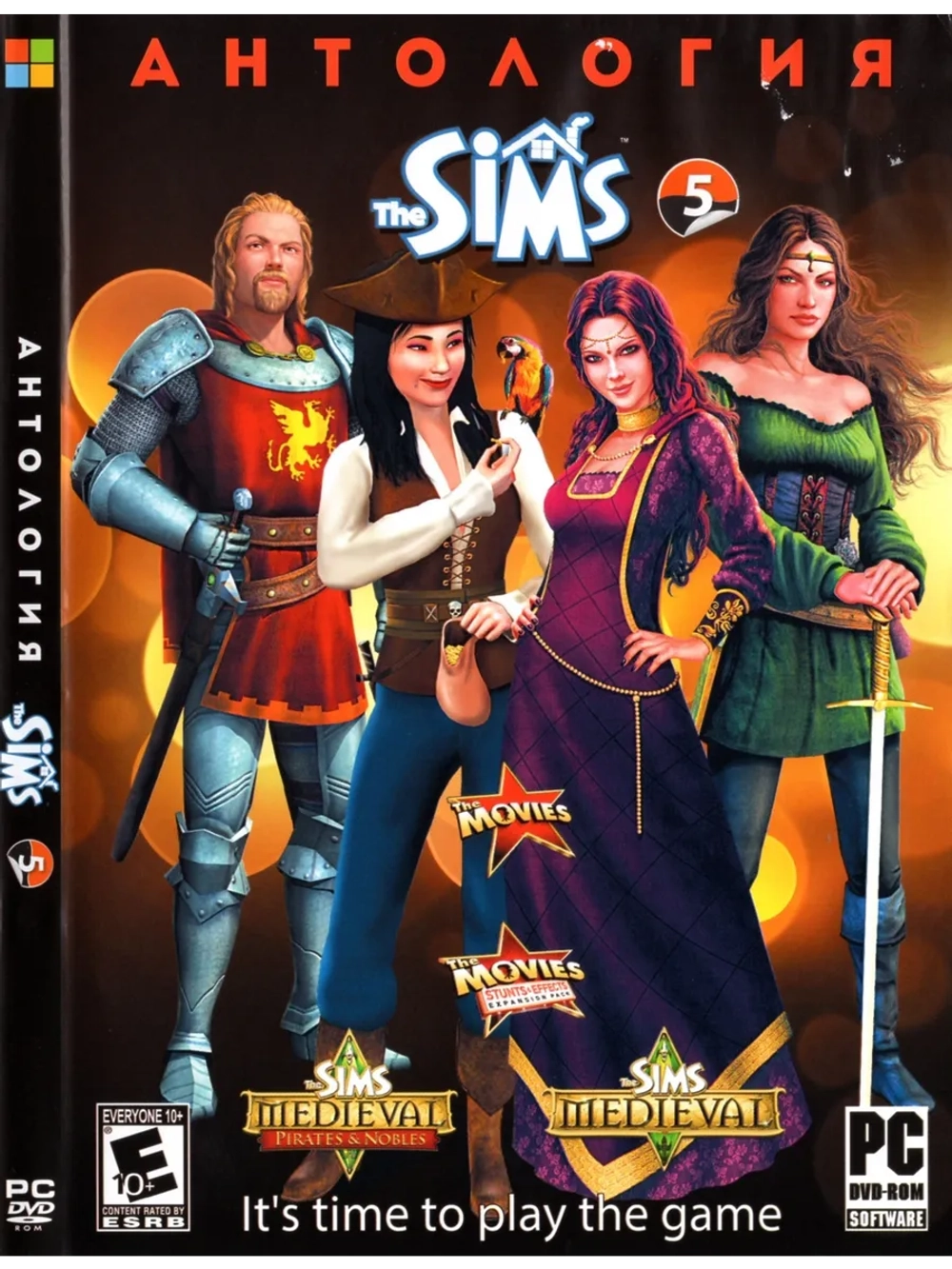 Антология The Sims #5, игра для ПК на DVD