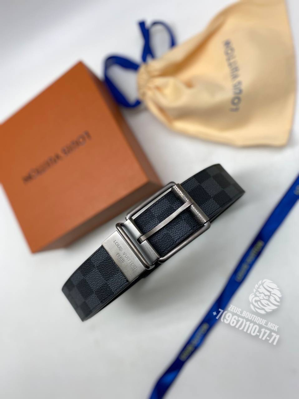Ремень двухсторонний Louis Vuitton