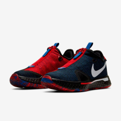 Nike PG 4 Clippers "Metallic Silver Rush Blue"