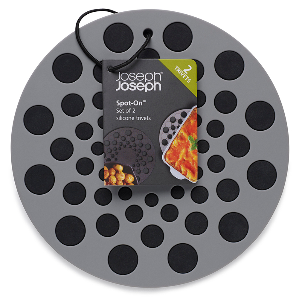 Набор подставок под горячее spot-on set, серый, 2 шт.