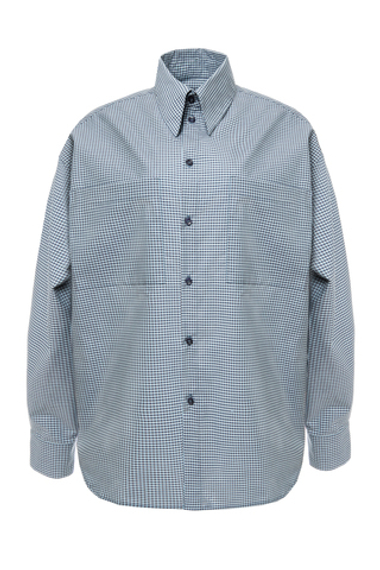 «Navi’s shirt» Базовая рубашка из плотного хлопка.