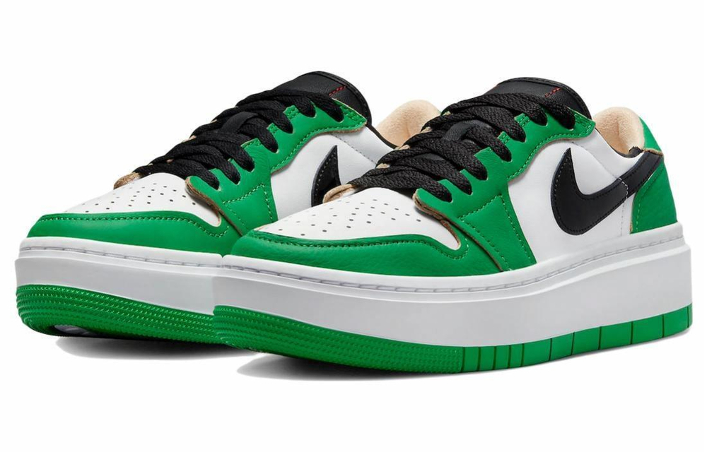 Кроссовки Jordan Air Jordan 1 Elevate Low "Lucky Green" (Женская размерная сетка)