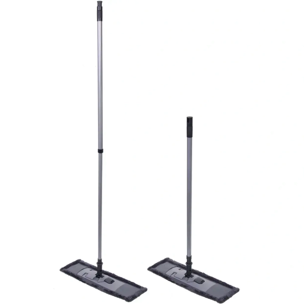 Швабра Селфи с насадкой из микрофибры, насадка 90гр Gray