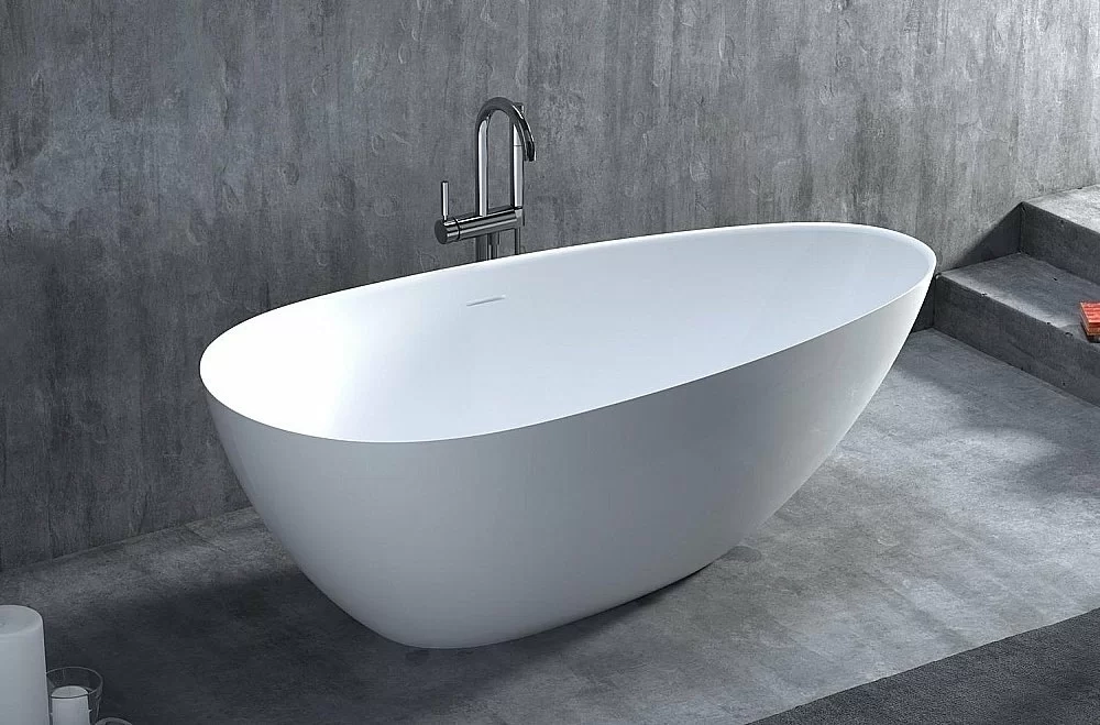 Ванна Salini Paola Basso S-Stone 172x82 101612SM белая матовая