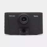 Видеорегистратор hoco DI17, три камеры, 1080P, угол обзора 140, датчик удара, режим парковки, голосовой помощник, HD съемка на 360, 12Мп, черный