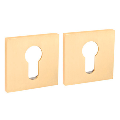 Накладка цилиндровая Code Deco Slim DP-C-30-GMS Золото сатинированное