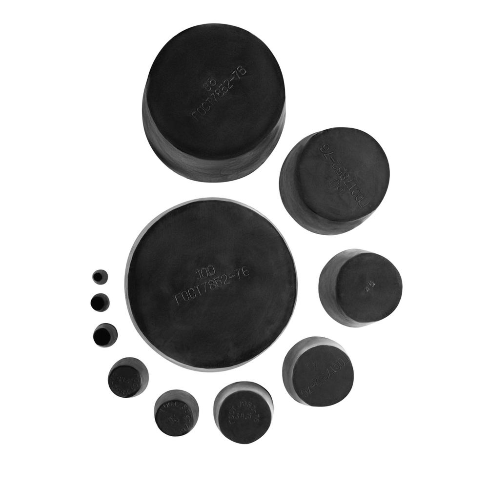 Пробка резиновая конусовидная 45 мм