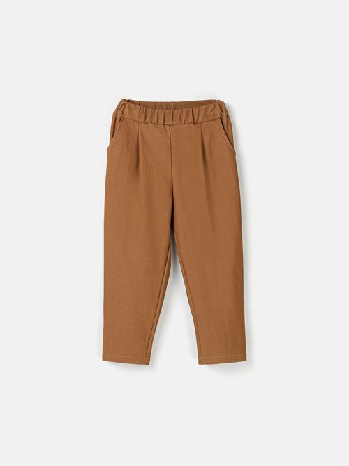 Брюки слоучи из джинскота 