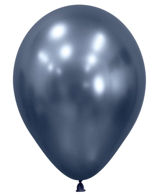 Шар (5''/13 см), Reflex, Зеркальный блеск, Галактический синий (944), хром, 50 шт.