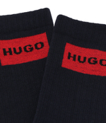 Носки 2 пары QS RIB LAB COL CC Hugo Bodywear - черный(50510831)