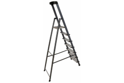 Анодированная стремянка SECURO 7 ступ. (126450)