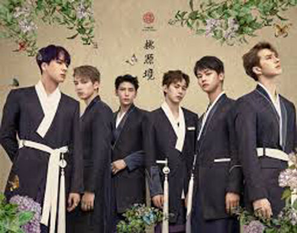Альбом VIXX - The Peach Blossom Spring 4th Mini Album KIHNO KIT BIRTH STONE Version