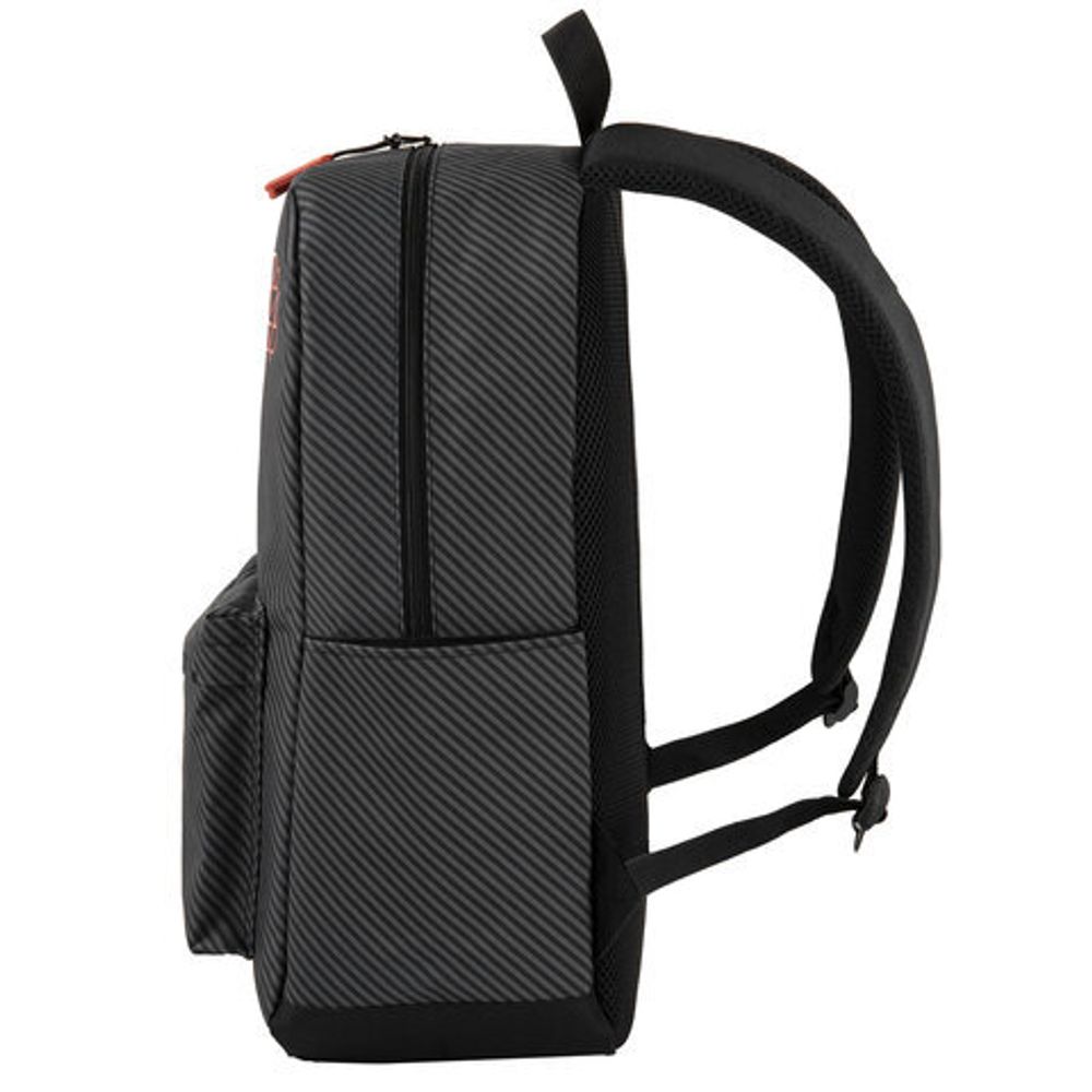 Рюкзак HEIKKI ENERGETIC (ХЕЙКИ) универсальный, эргономичный, Recycle, черный/серый, 43х30х16 см, 272532