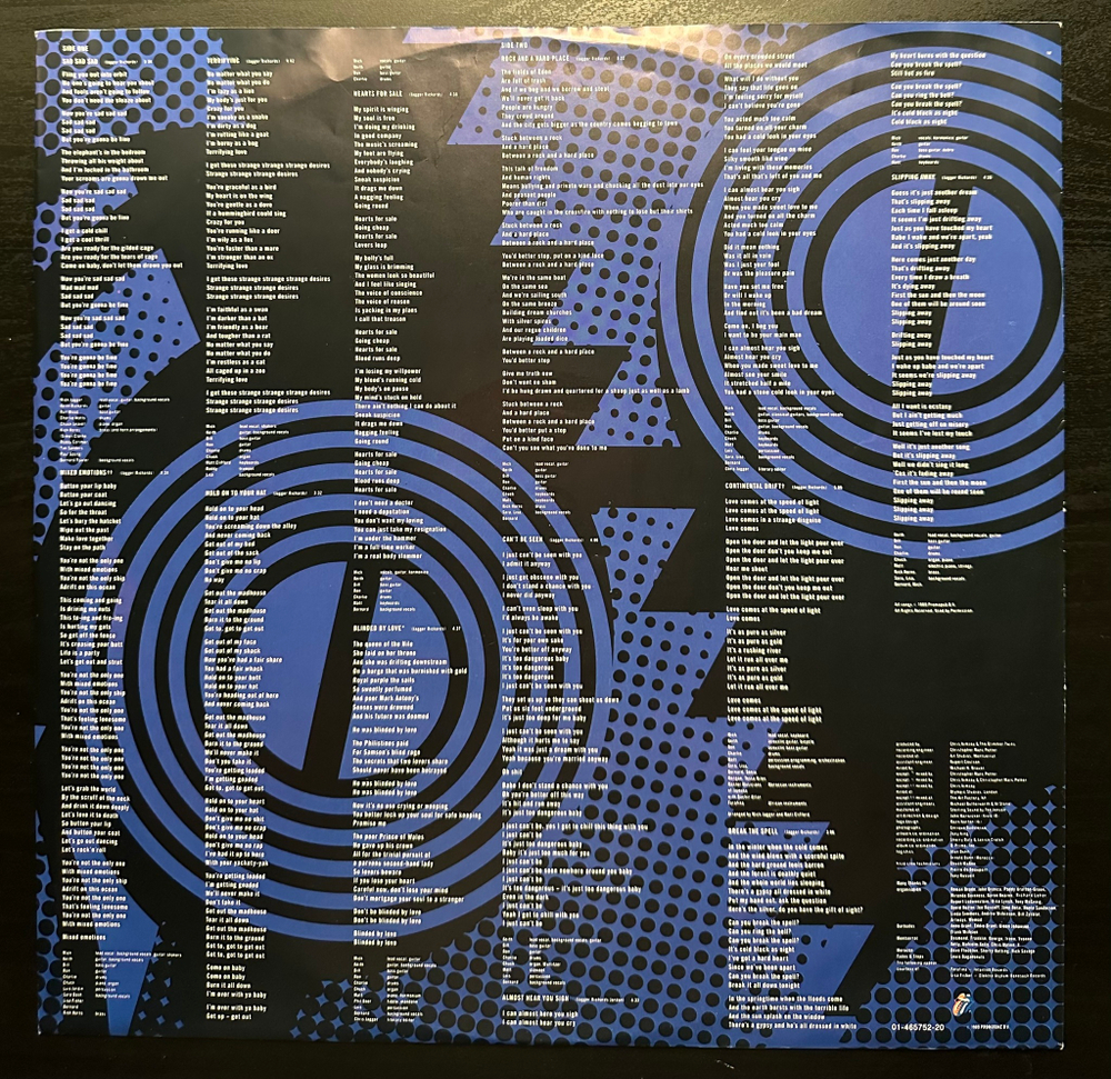 Rolling Stones - Steel Wheels (Голландия 1989г.)