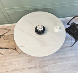 Стол обеденный раскладной круглый F328