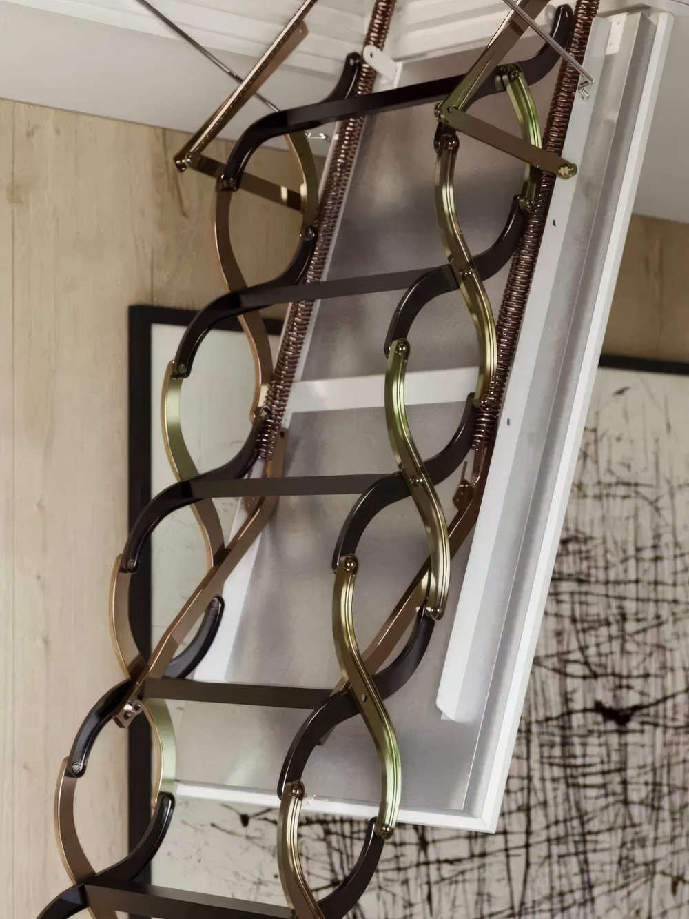 NOZYCOWE (ЧЕХИЯ) чердачная лестница с люком