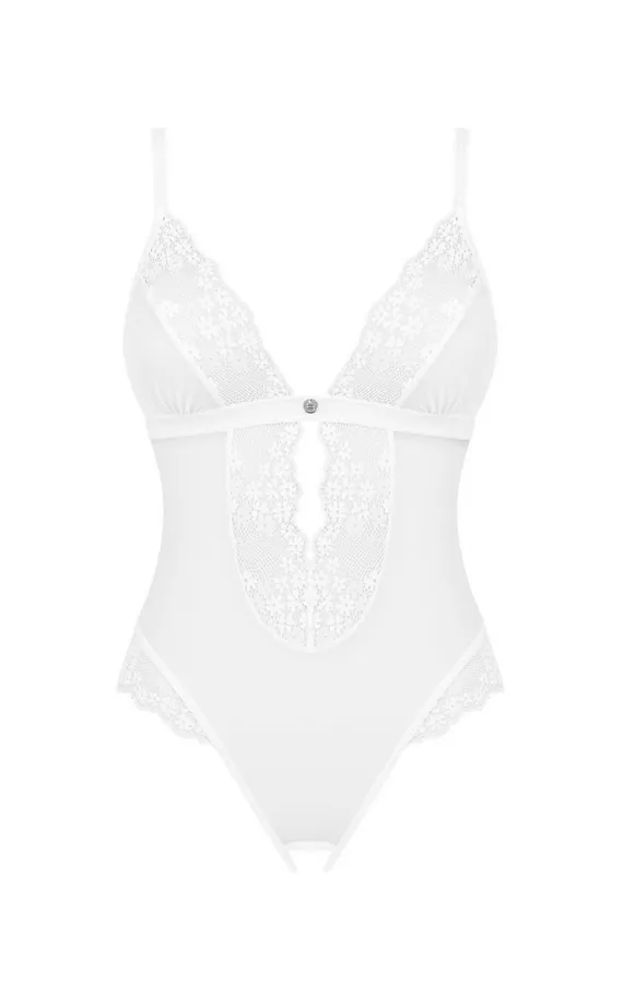 HEAVENLLY Crotchless Teddy Боди