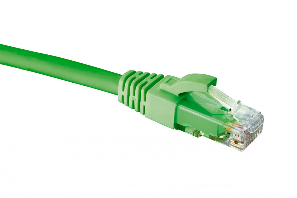 Кабель патч-корд U/UTP 6 кат. 10м Eurolan 21D-U6-10GR