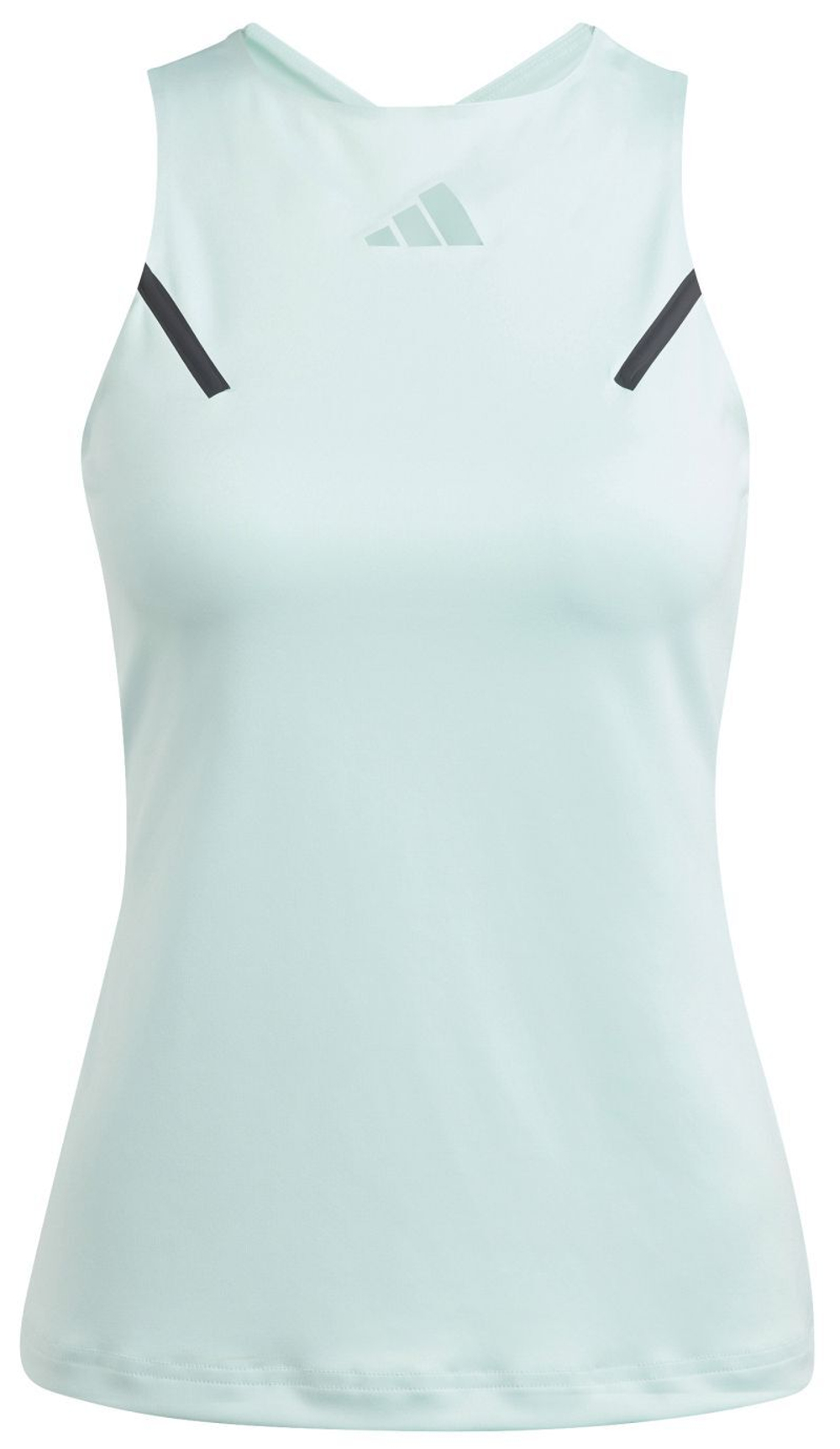 Женский топ теннисный Adidas Tennis Premium Tank - semi flash/aqua