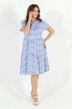 Платье Каскад-1 Виотекс ГОЛУБОЙ