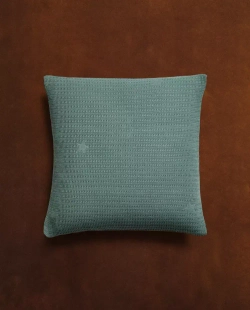 ZARA HOME НАВОЛОЧКА ДЛЯ ДЕКОРАТИВНОЙ ПОДУШКИ С РЕЛЬЕФНЫМ УЗОРОМ ЗВЕЗДЫ, ЗЕЛЕНЫЙ