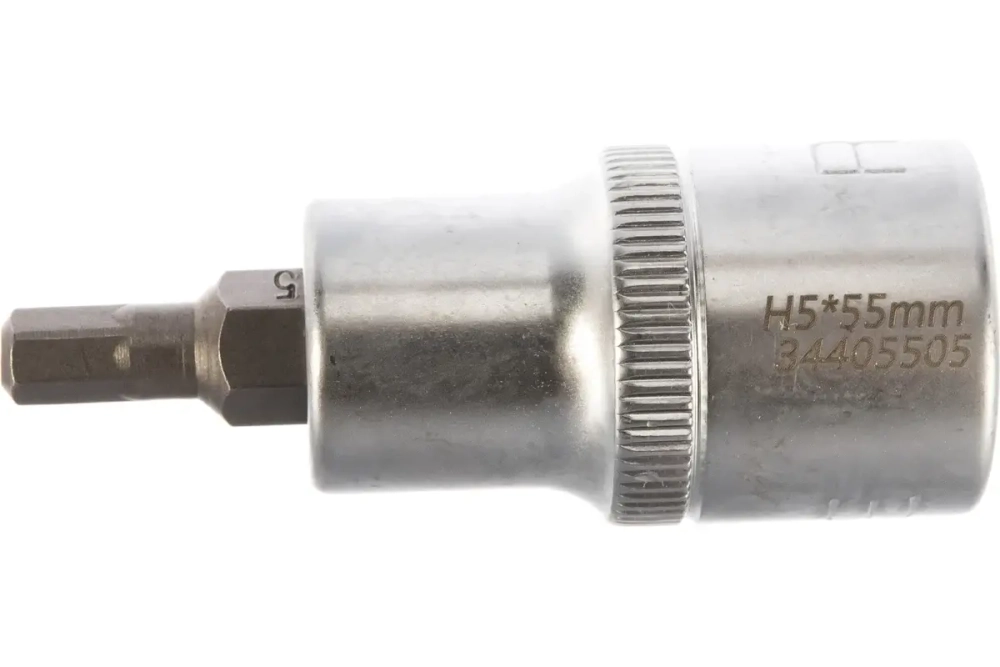 Головка-бита 6-гранная 5мм 1/2" (L-55мм) ROCKFORCE RF-34405505