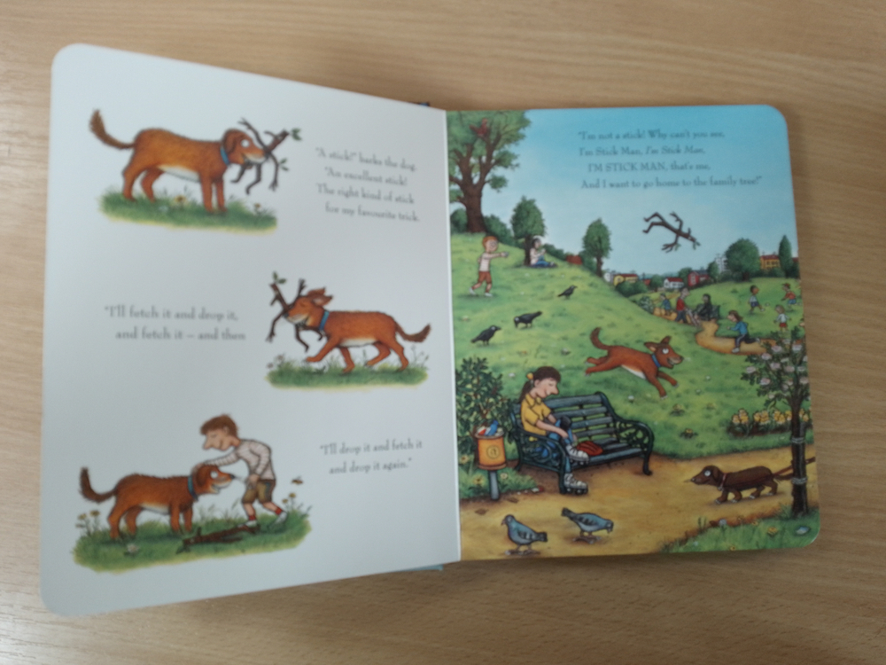 Stick Man (board book) gift edition