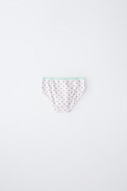 ZARA НАБОР ИЗ ДВУХ ТРУСОВ С ПРИНТОМ MINNIE MOUSE © DISNEY, РОЗОВЫЙ