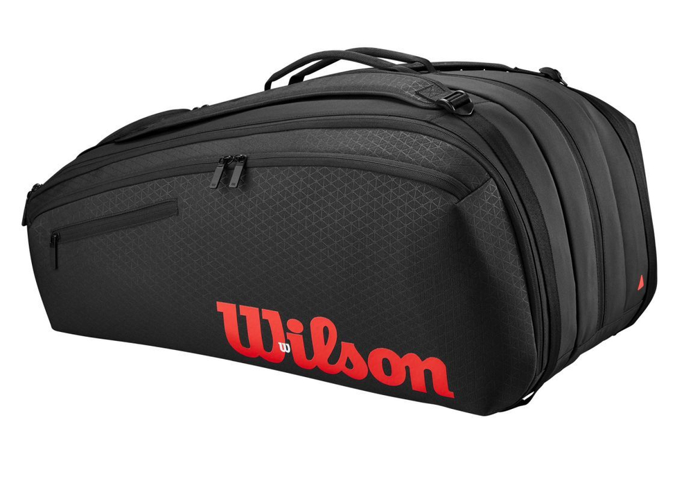 Сумка теннисная Wilson Clash V3 15PK - черный