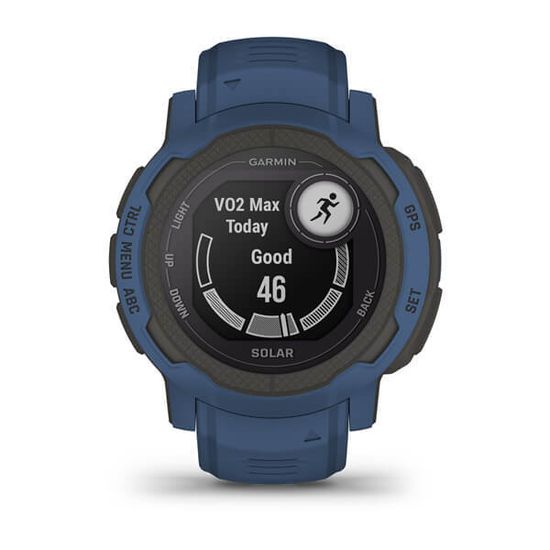 Спортивные прочные часы Garmin Instinct 2, Solar, Tidal Blue, 010-02627-06