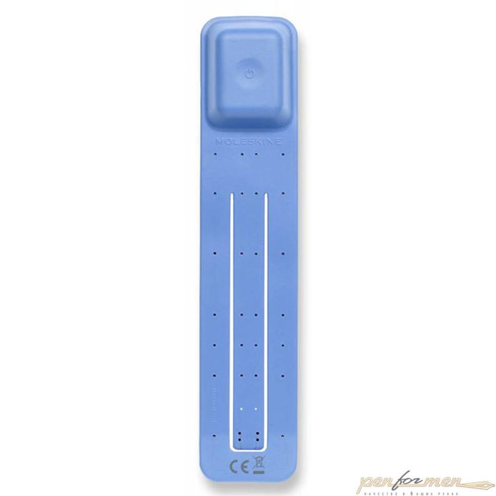 Фонарик-закладка Moleskine Booklight голубой (ER7BLB12)
