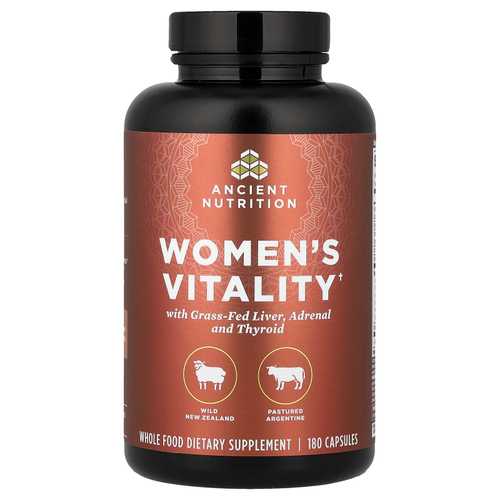 Ancient Nutrition, Women's Vitality, 180 капсул